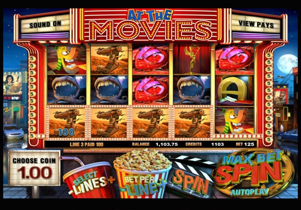 Play At The Movies Casino Game (Slot Machine) For Free