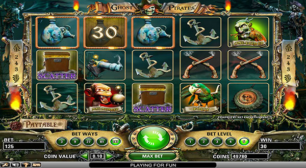 Play Ghost Pirates Casino Game (Slot Machine) For Free